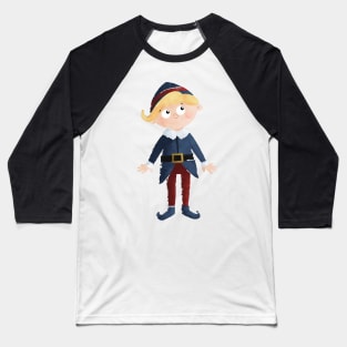 Hermey the Elf Baseball T-Shirt